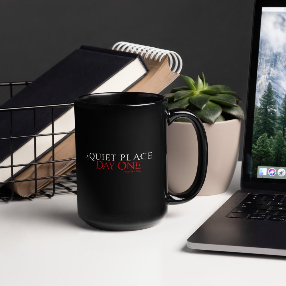A Quiet Place: Day One Hear How It All Began Black Mug
