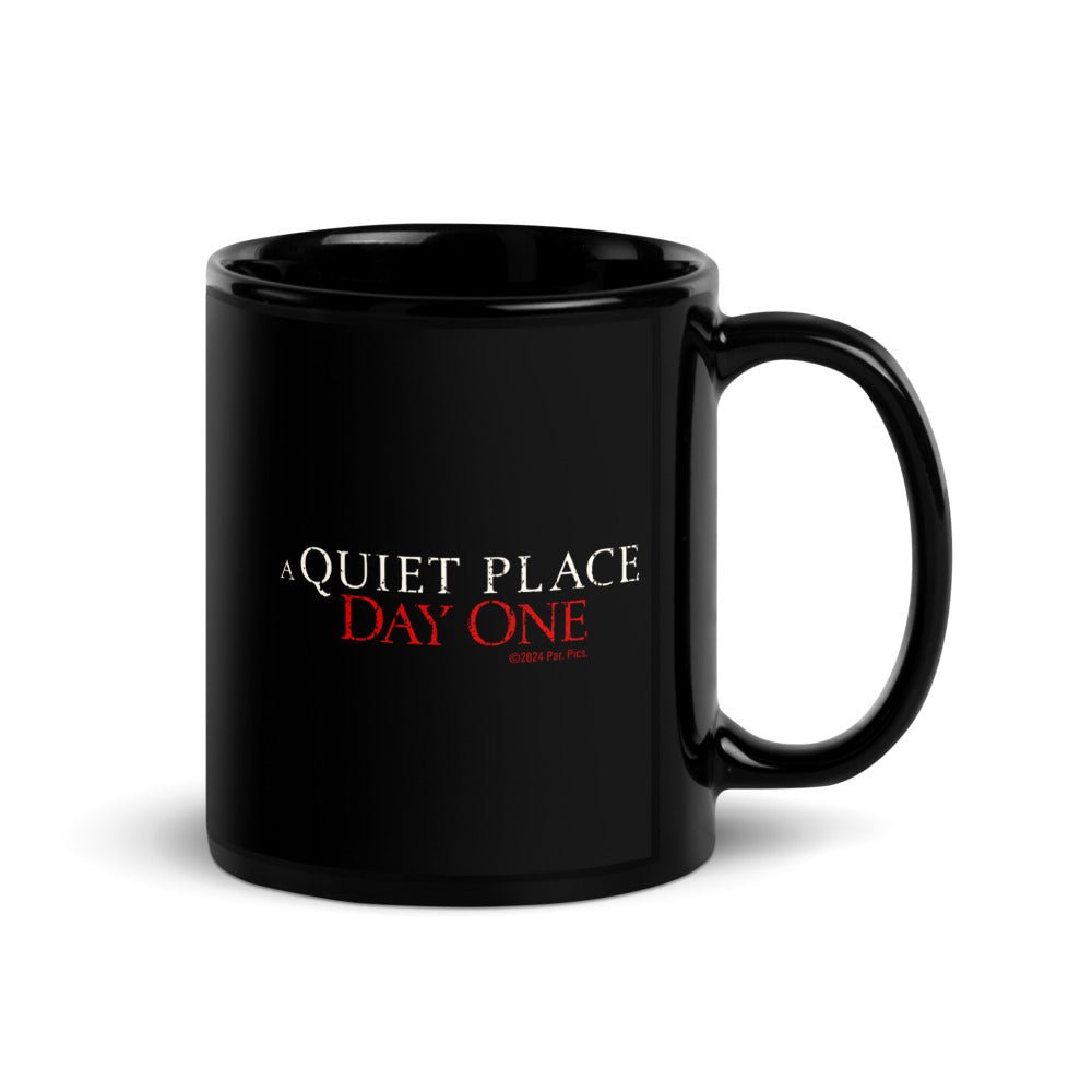 A Quiet Place: Day One Hear How It All Began Black Mug