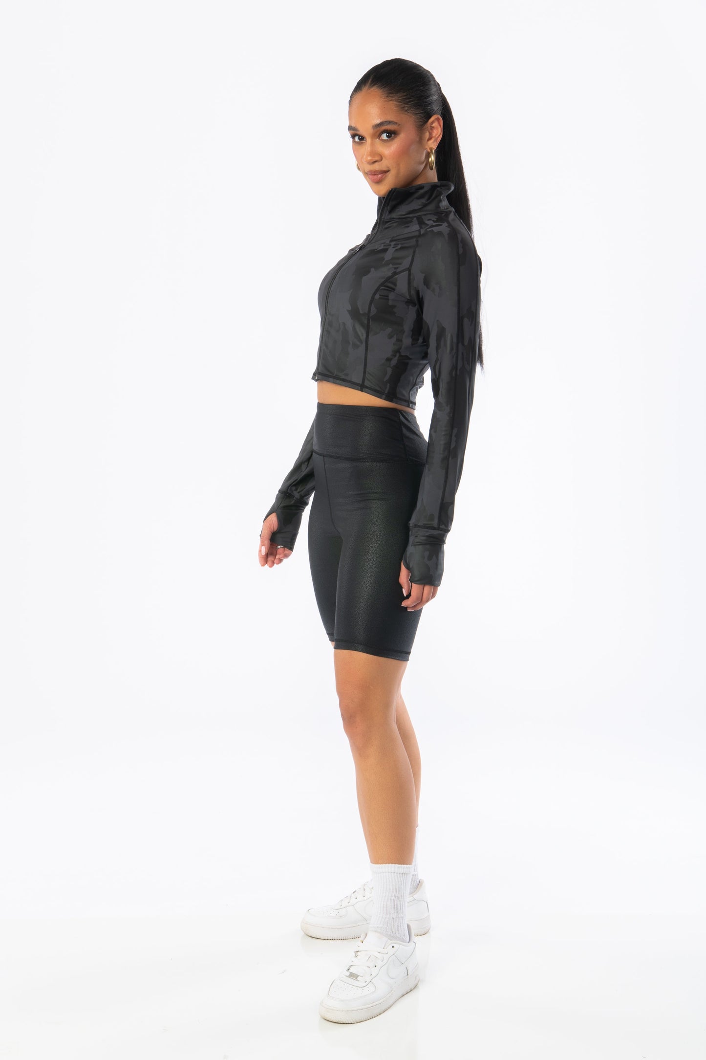Charcoal Camo Jacket -- Activewear Activewear HYPEACH