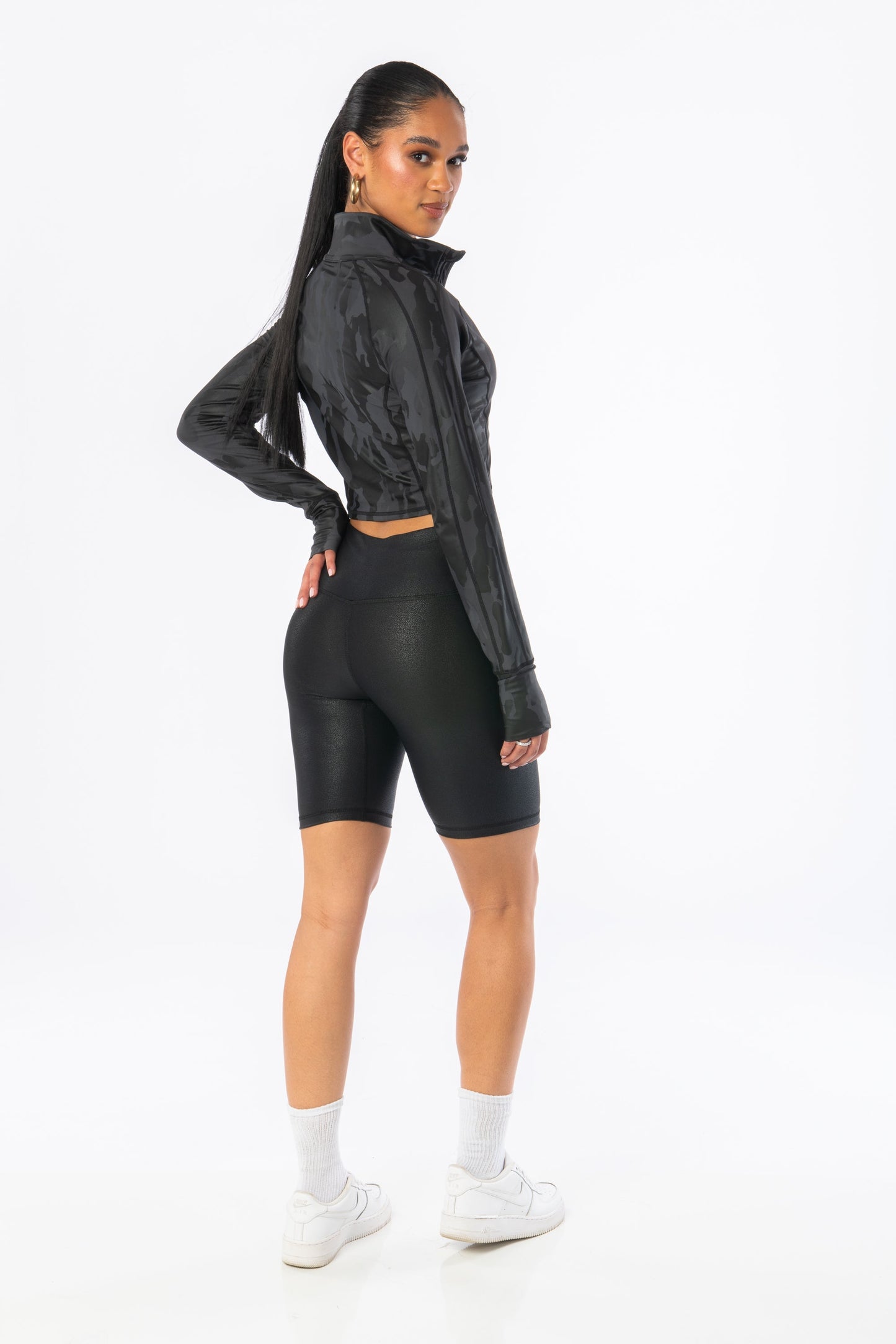 Charcoal Camo Jacket -- Activewear Activewear HYPEACH