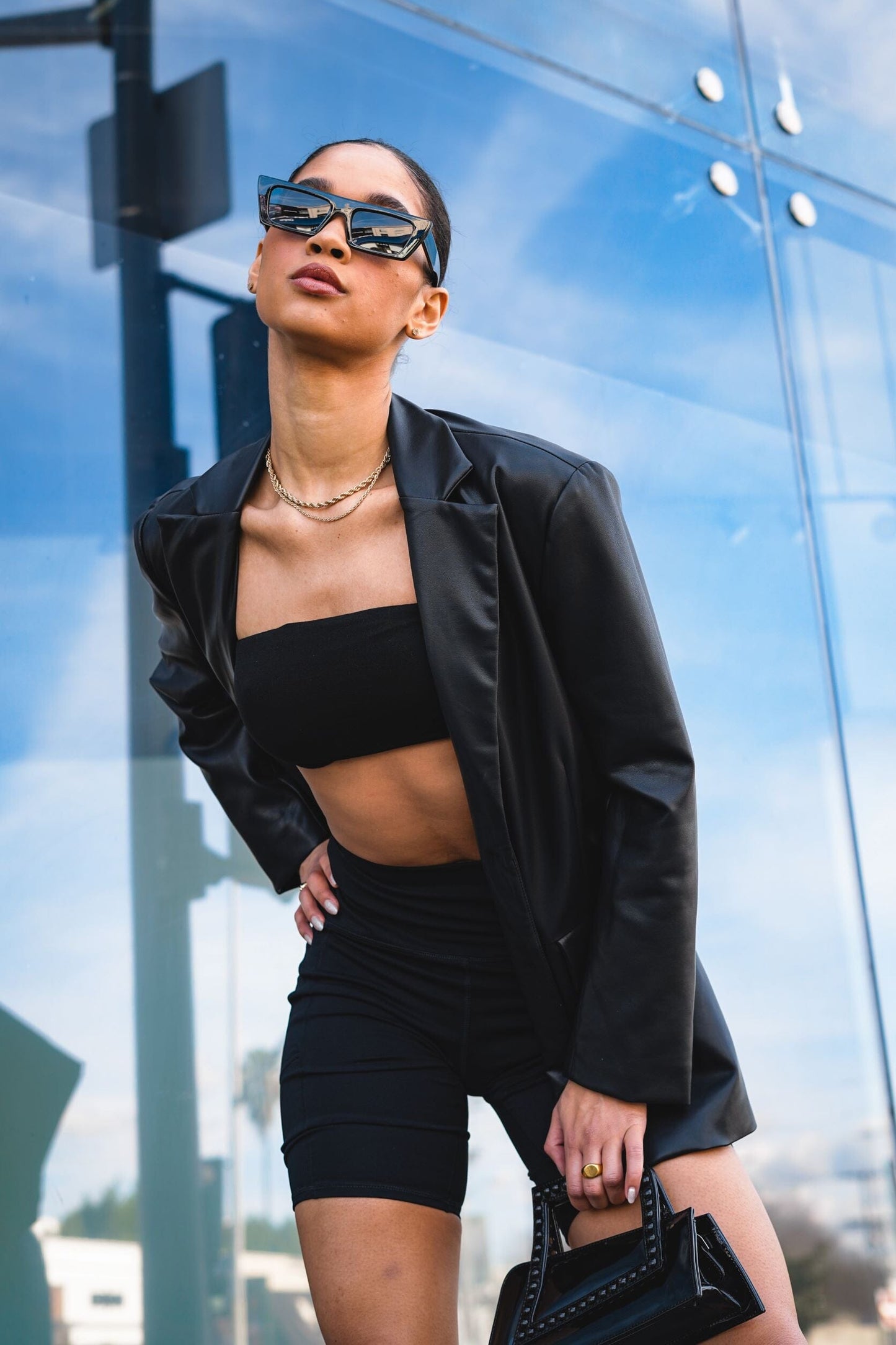 Cool Girl Sunnies Black Accessories HYPEACH