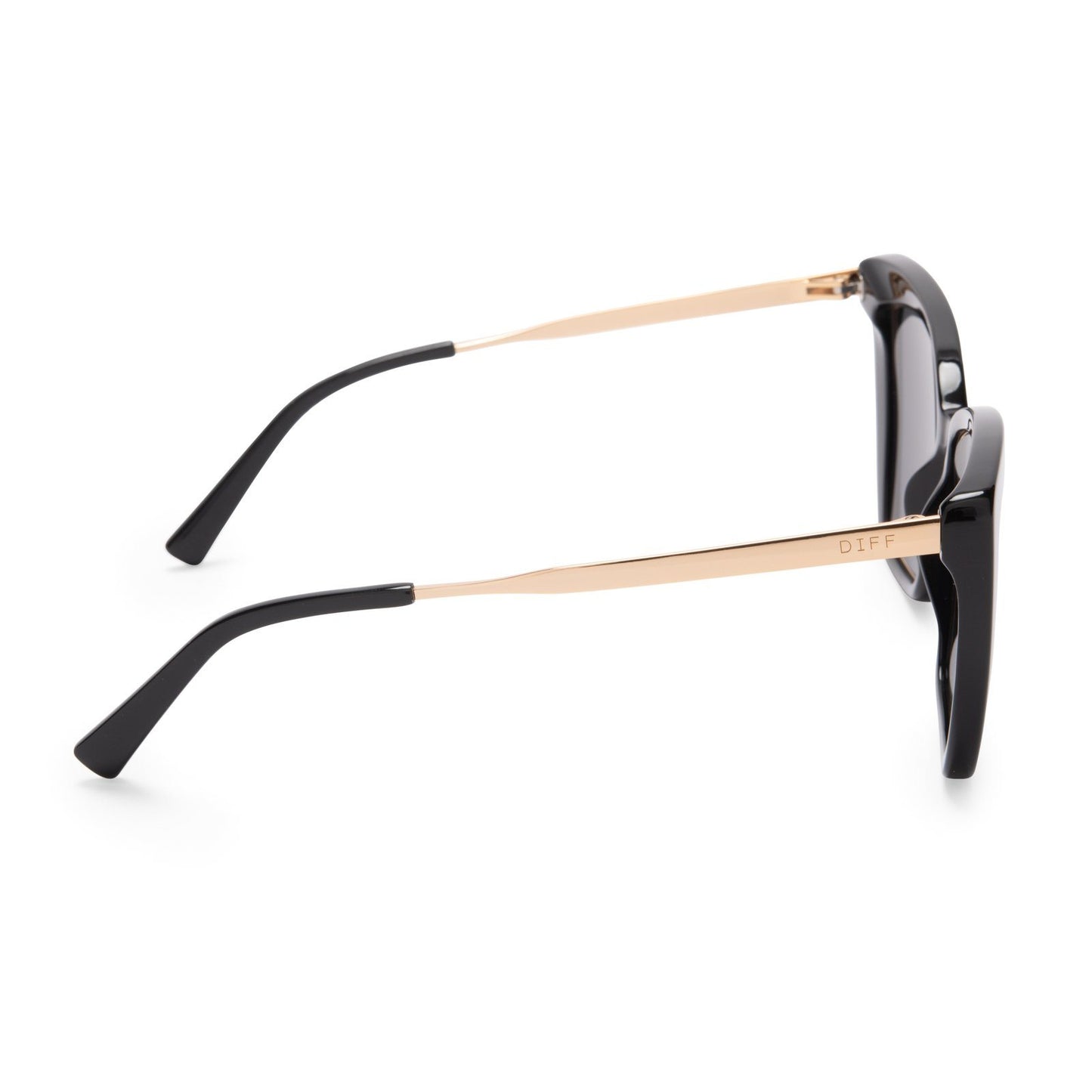 DIFF Eyewear - Becky IV - Black Accessories HYPEACH BOUTIQUE