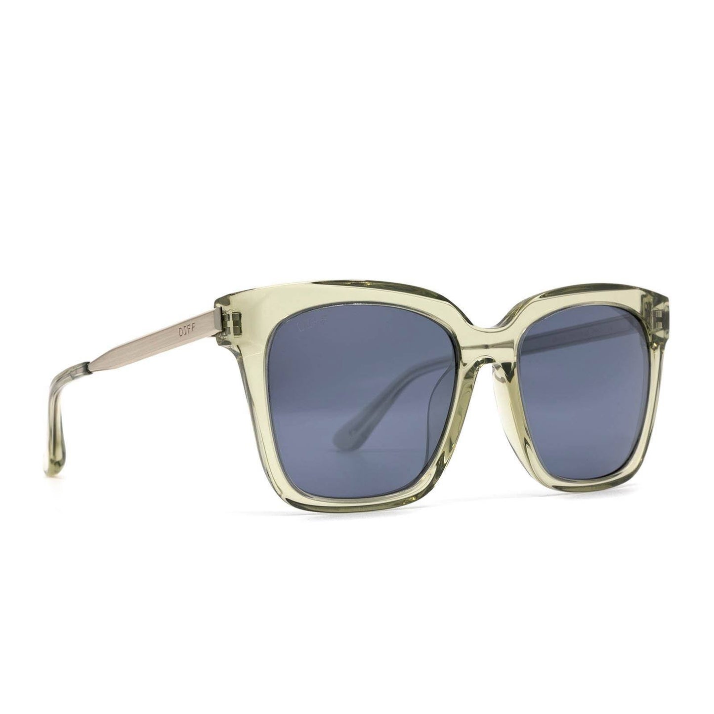 DIFF Eyewear - Bella - Olive Crystal Accessories DIFF Eyewear