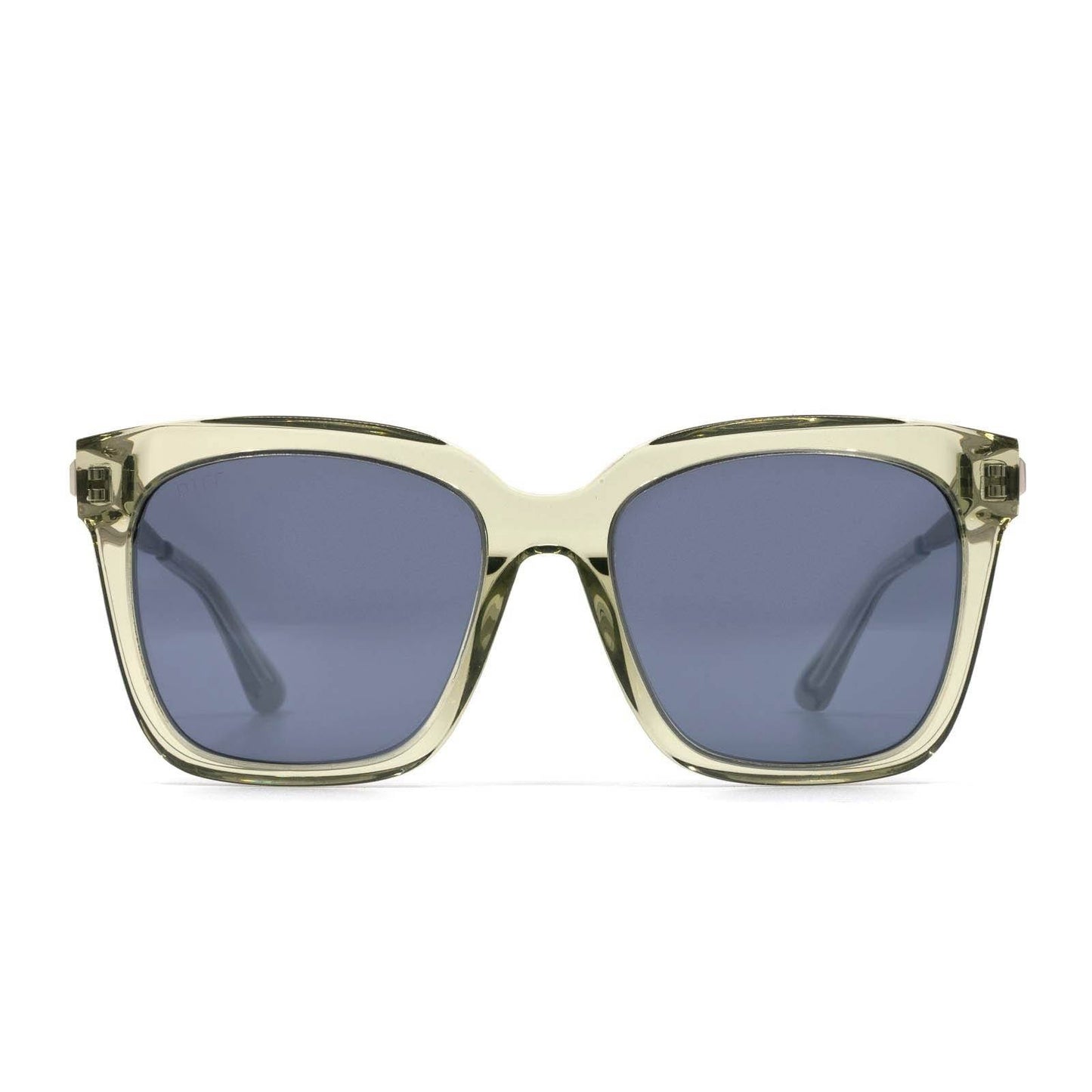 DIFF Eyewear - Bella - Olive Crystal Accessories DIFF Eyewear
