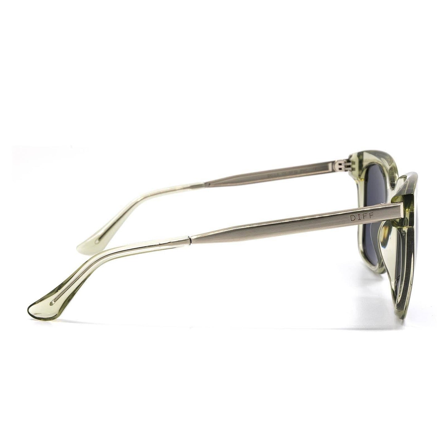 DIFF Eyewear - Bella - Olive Crystal Accessories DIFF Eyewear