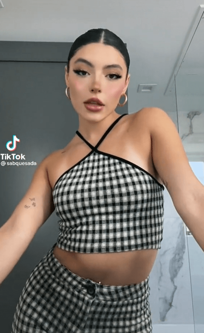 Downtown Plaid Knit Crop Top Tops HYPEACH BOUTIQUE