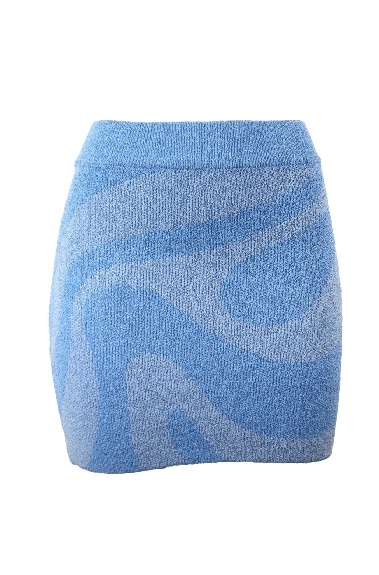 Everly Skirt Blue Bottoms HYPEACH