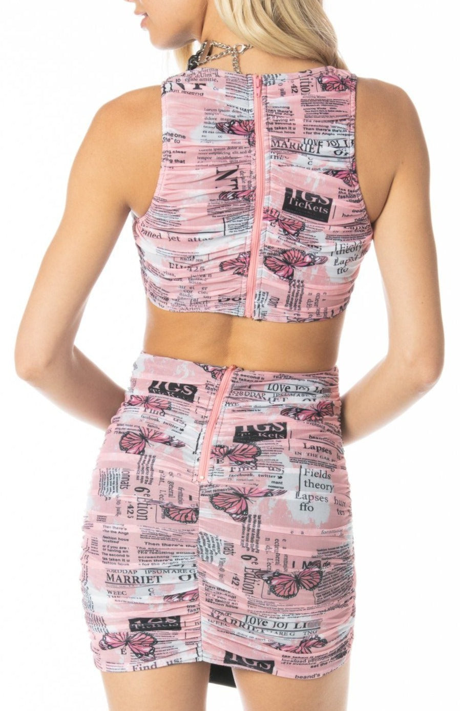 Extra Extra Pink Cutout Bodycon Dresses HYPEACH BOUTIQUE