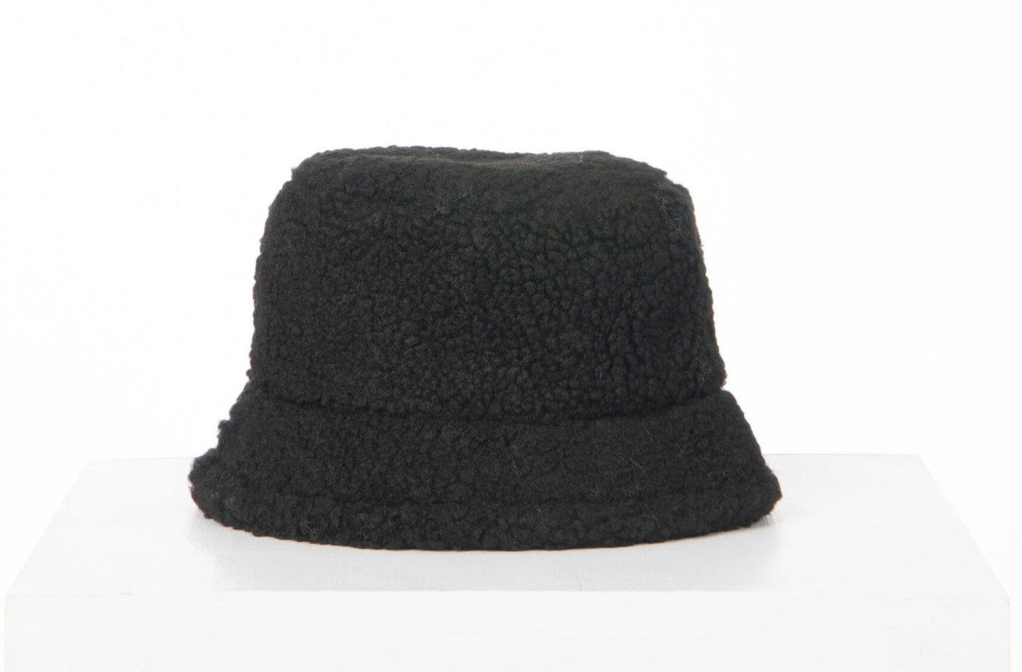 Fuzzy Bucket Hat Black Accessories HYPEACH