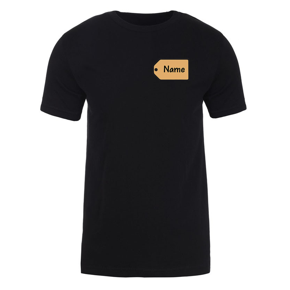 The Price is Right Personalized Name Tag Adult Short Sleeve T-Shirt