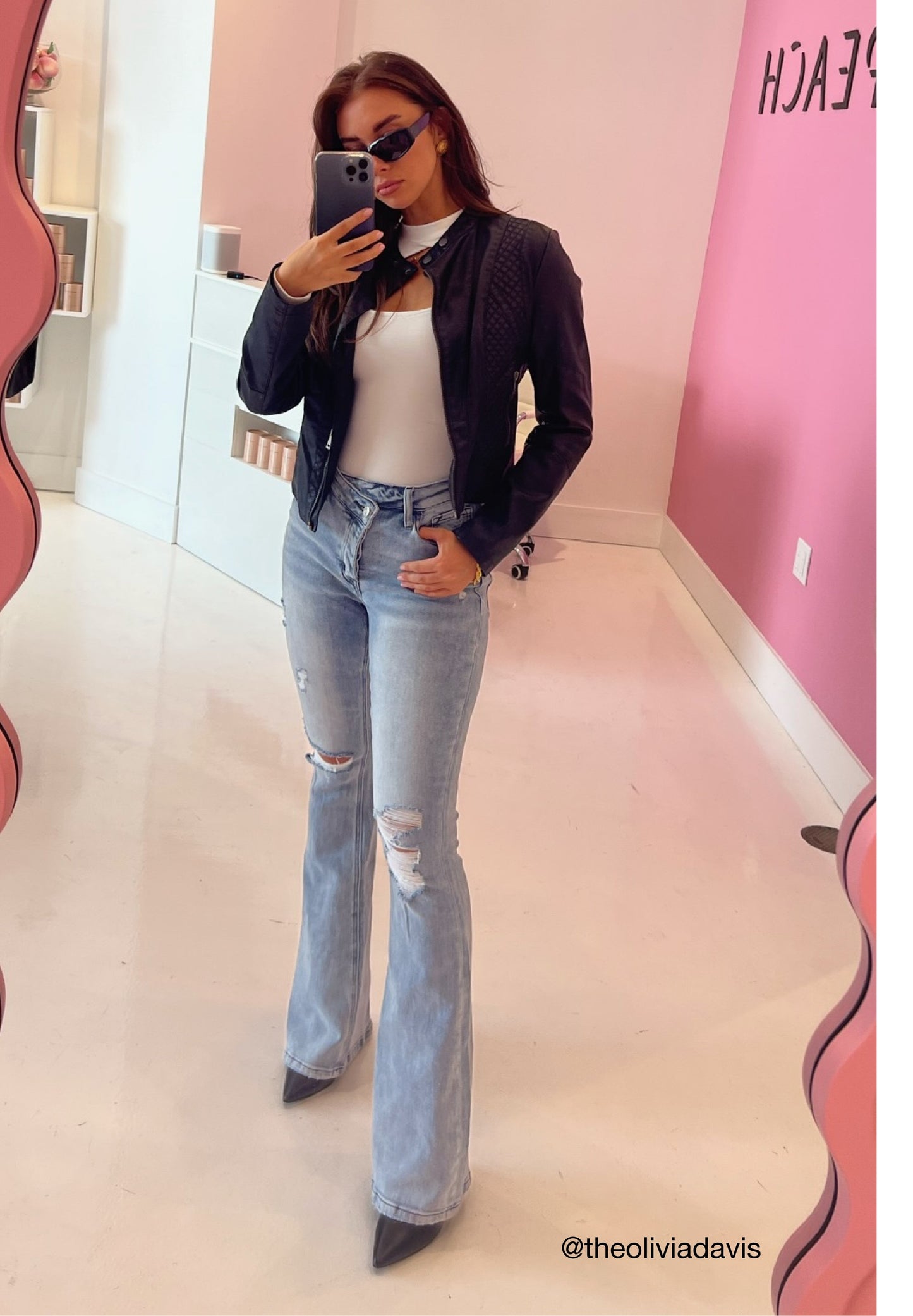 Vervet High Rise Flare Denim Denim HYPEACH BOUTIQUE