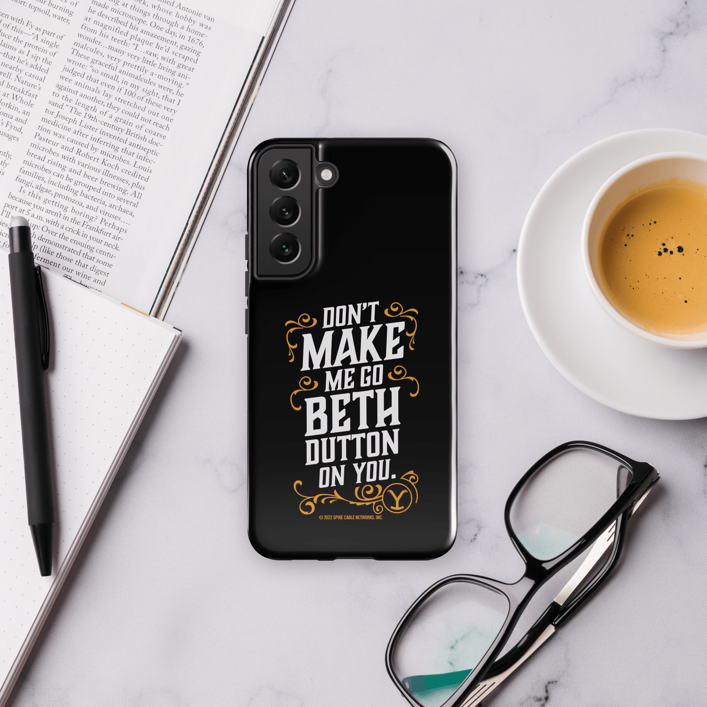 Yellowstone Don't Make Me Go Beth Dutton On You Tough Phone Case - Samsung