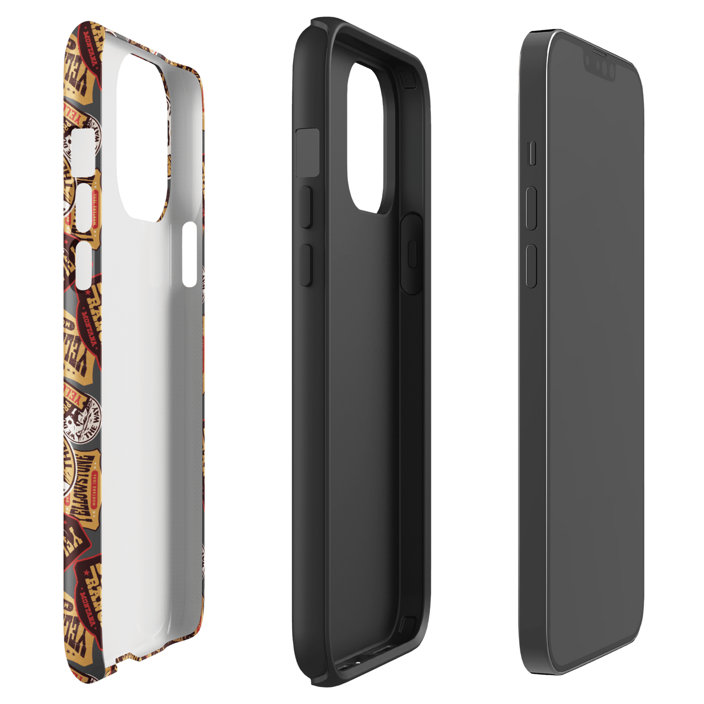 Yellowstone Patches Tough Phone Case - iPhone