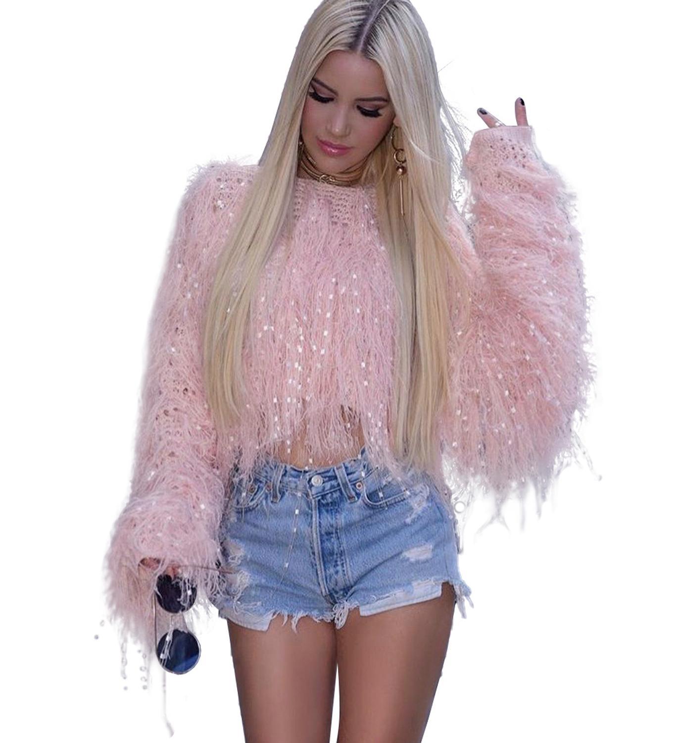 Pull à la mode pull tricoté vêtements d'extérieur lâches décontractés