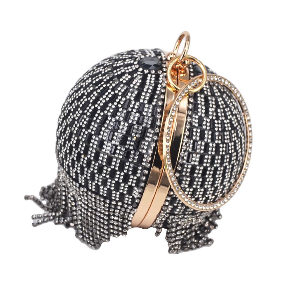 Ball Designer Crystal Evening Dress up Sacs à main