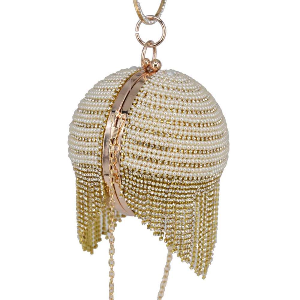 Ball Designer Crystal Evening Dress up Sacs à main