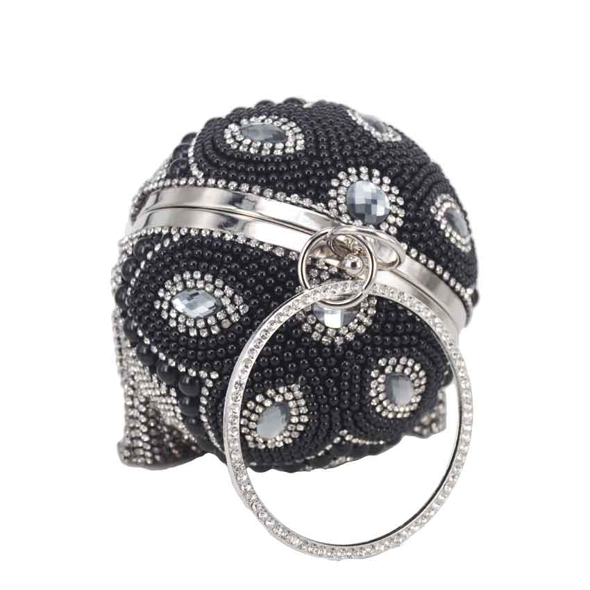 Ball Designer Crystal Evening Dress up Sacs à main