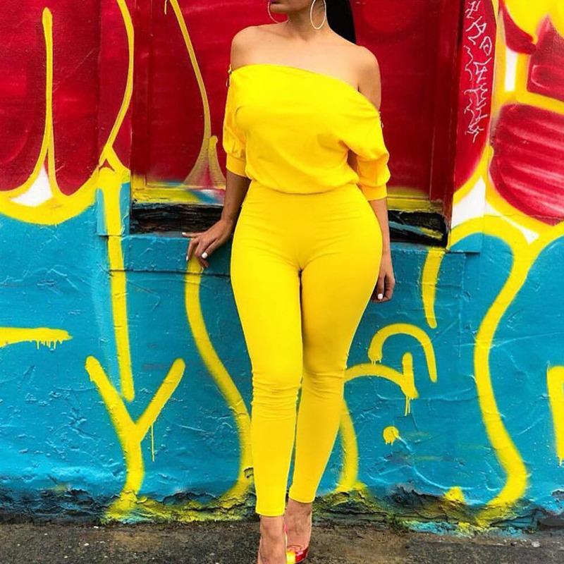 Mono sin tirantes fuera del hombro manga corta estilo cremallera