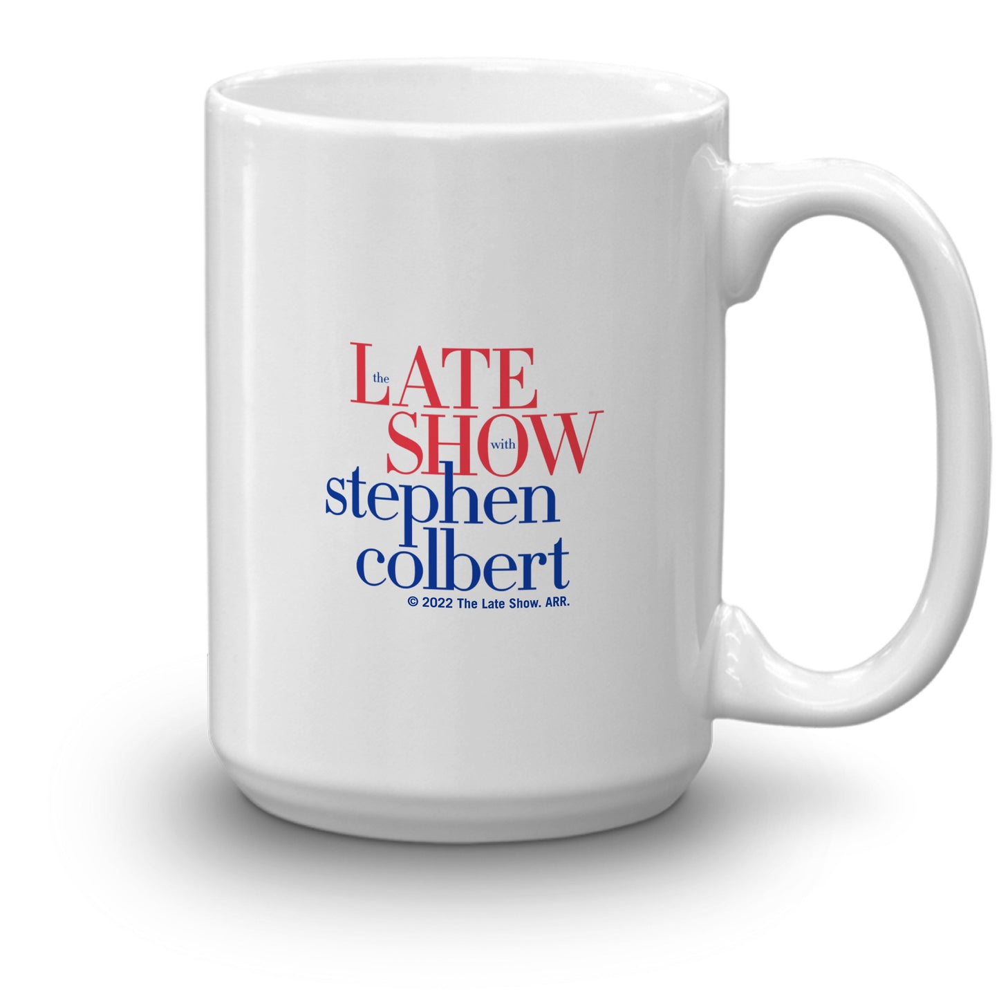 The Late Show with Stephen Colbert Is Potato Charity White Mug