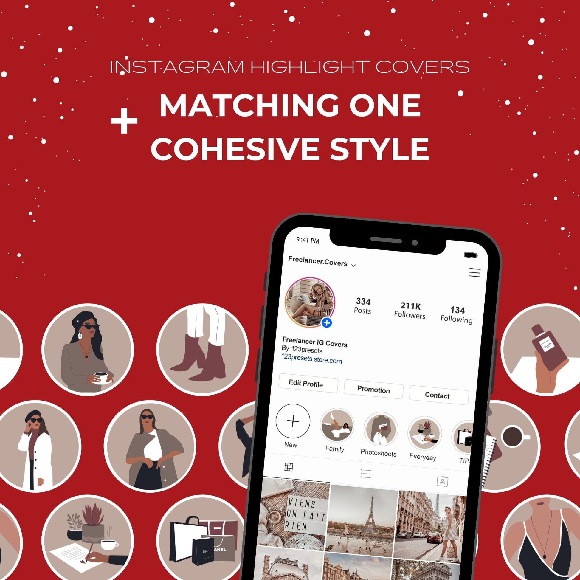 Ai-Optimized HOLIDAY IG COVERS BUNDLE (15 PACKS)