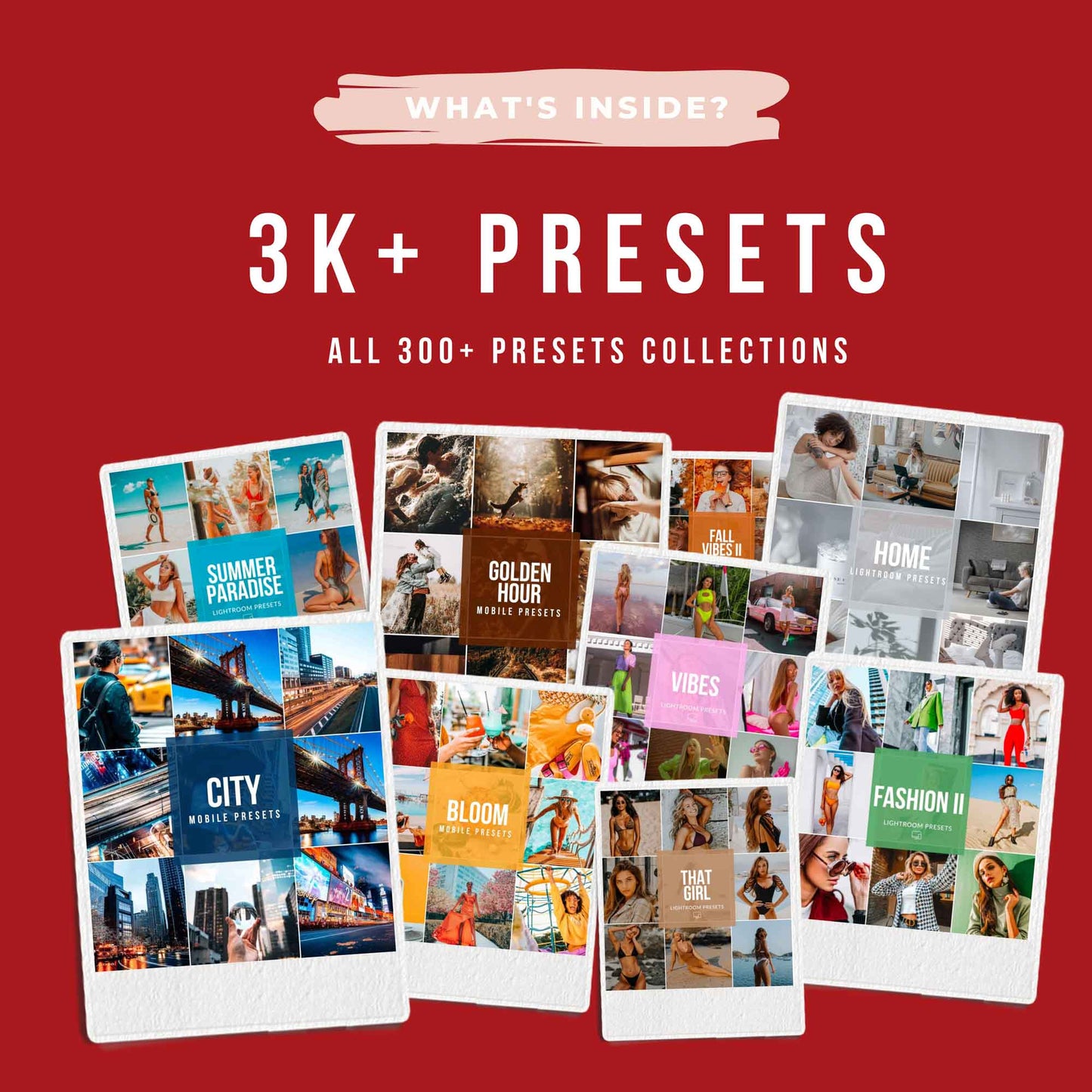 Ai-Optimized ALL PRODUCTS 300 PACKS BUNDLE (3,000+ PRESETS)