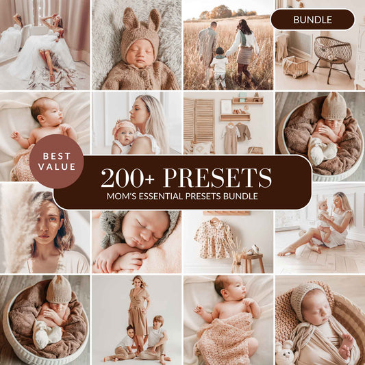 Ai-Optimized MOM'S ESSENTIAL PRESETS BUNDLE (200+ PRESETS)