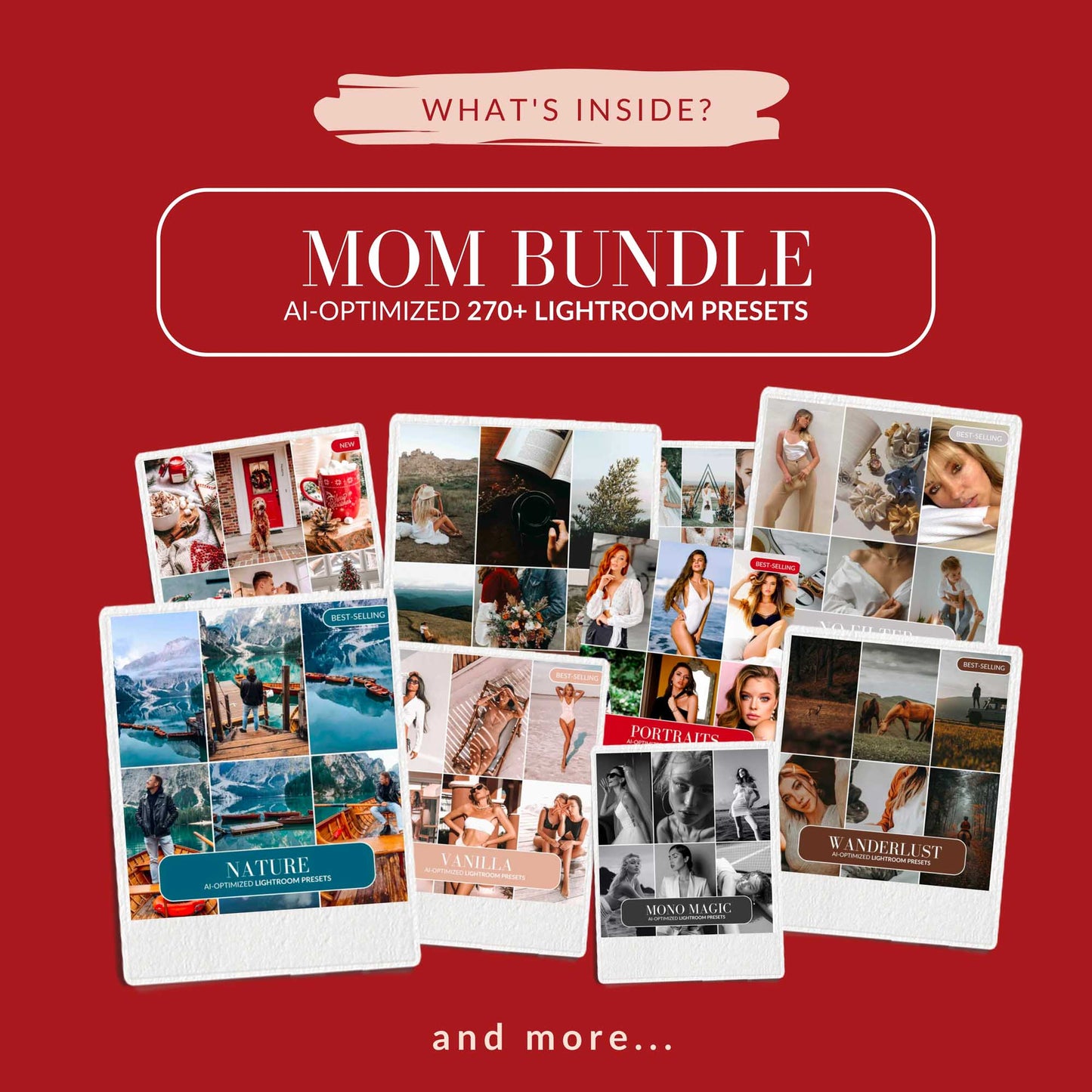 Ai-Optimized MOM'S ESSENTIAL PRESETS BUNDLE (200+ PRESETS)