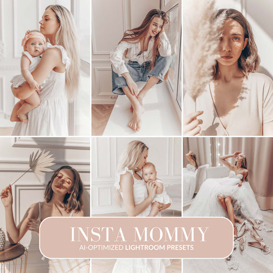 Ai-Optimized INSTA MOMMY AI-OPTIMIZED LIGHTROOM PRESETS