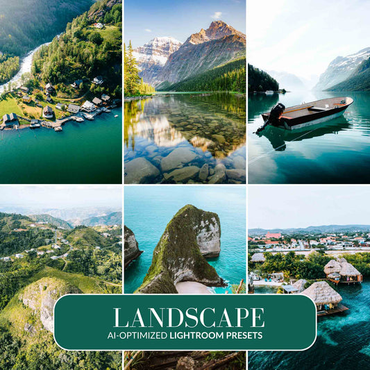 Ai-Optimized LANDSCAPE AI-OPTIMIZED LIGHTROOM PRESETS