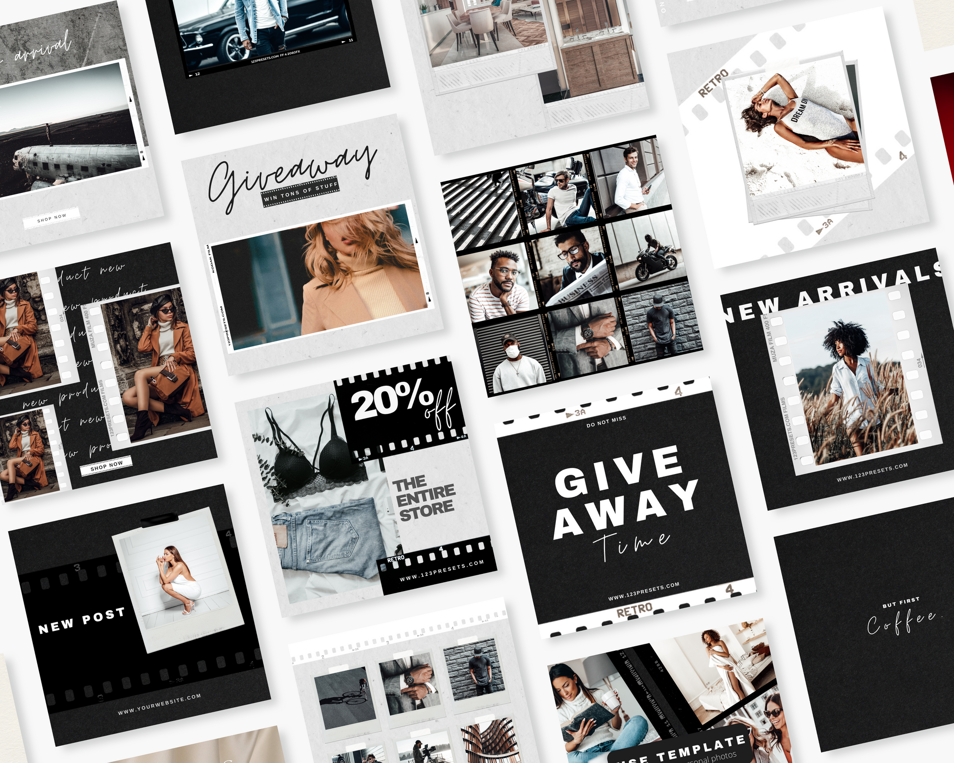 Ai-Optimized FILM CANVA TEMPLATES