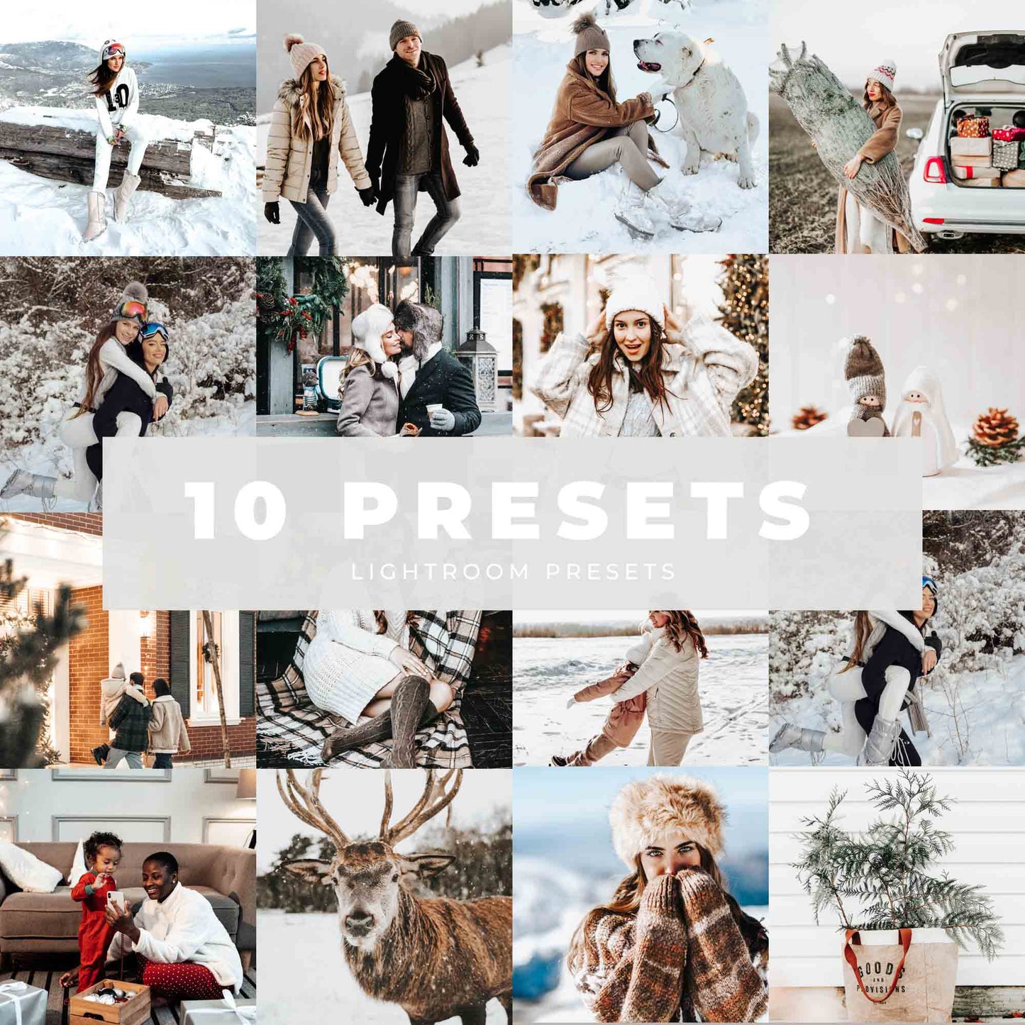 Ai-Optimized DECEMBER LIGHTROOM PRESETS