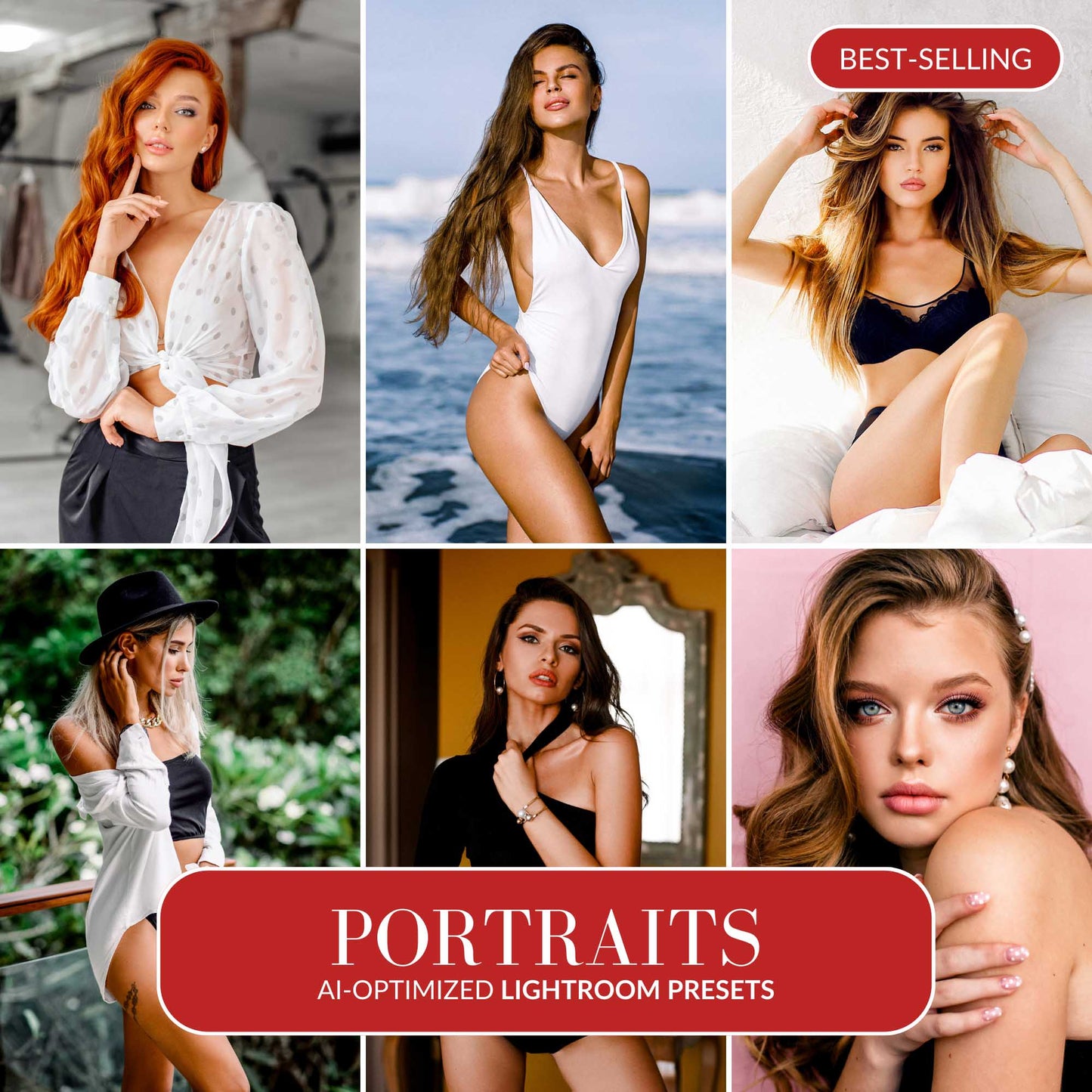 Ai-Optimized PORTRAITS AI-OPTIMIZED LIGHTROOM PRESETS