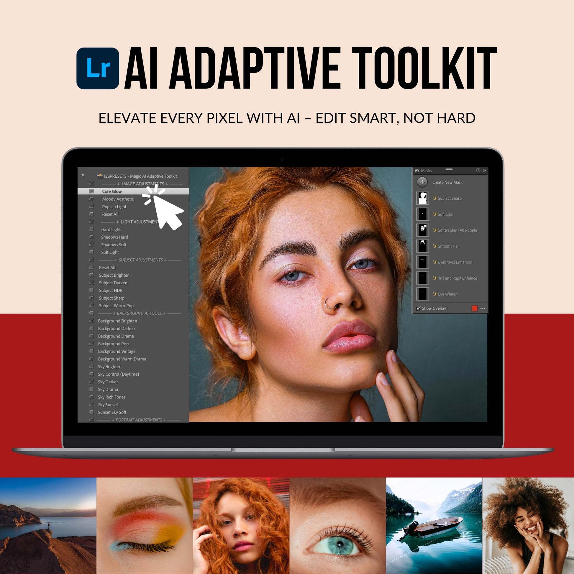 Ai-Optimized NEW: MAGIC AI ADAPTIVE TOOLKIT FOR LIGHTROOM