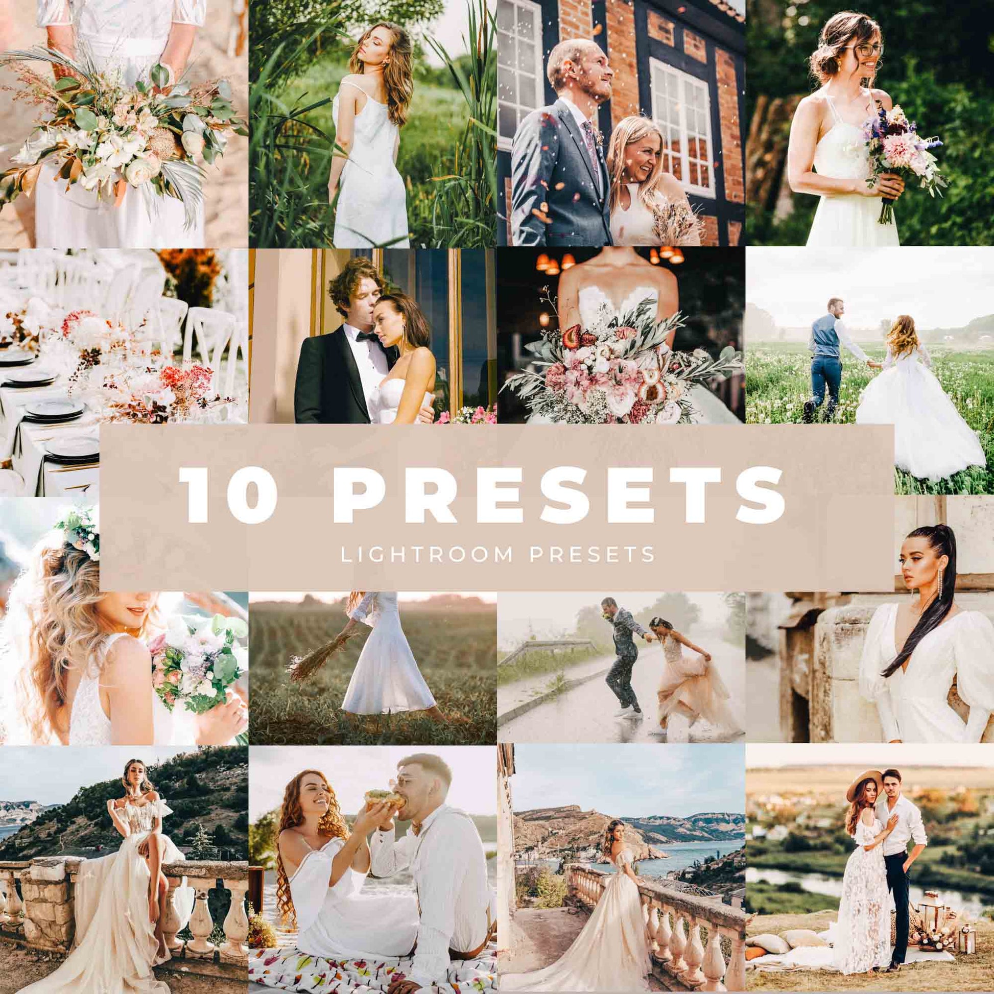 Ai-Optimized AIRY WEDDING LIGHTROOM PRESETS