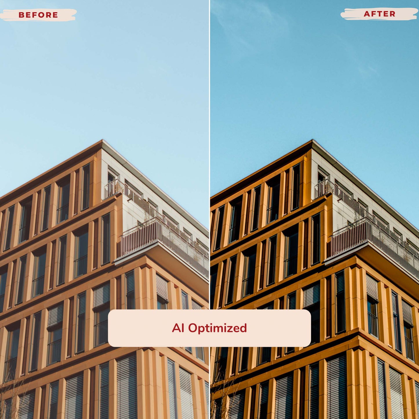 Ai-Optimized ARCHITECTURE LIGHTROOM PRESETS