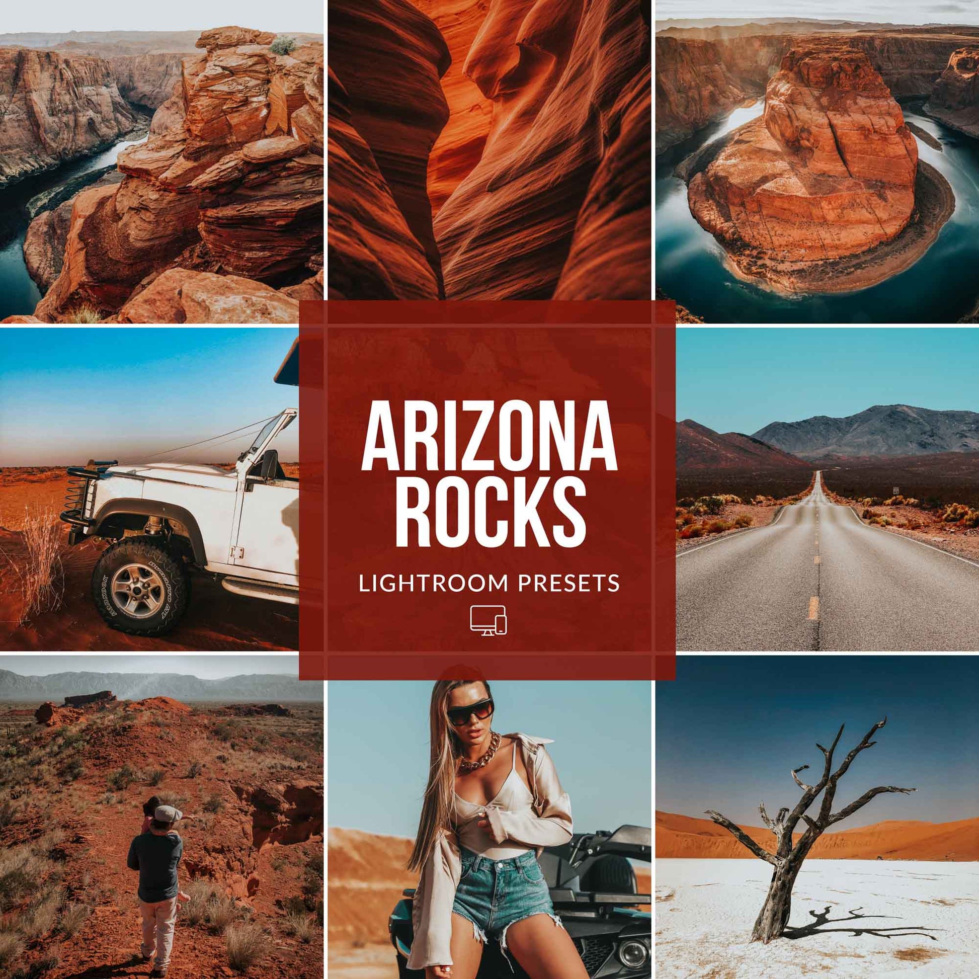 Ai-Optimized ARIZONA ROCKS LIGHTROOM PRESETS