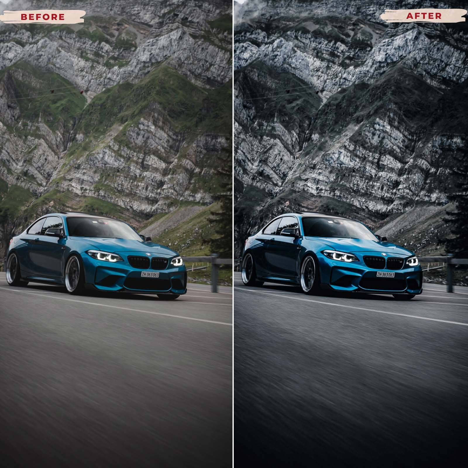 Ai-Optimized AUTOMOTIVE CAR LIGHTROOM PRESETS