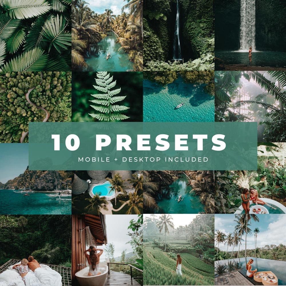 Ai-Optimized BALI BREEZE LIGHTROOM PRESETS