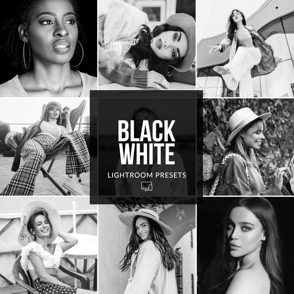 Ai-Optimized BLACK & WHITE LIGHTROOM PRESETS