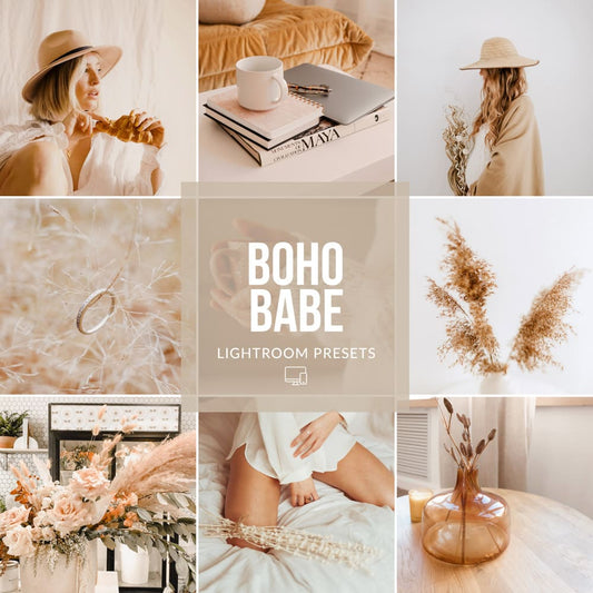 Ai-Optimized BOHO BABE LIGHTROOM PRESETS