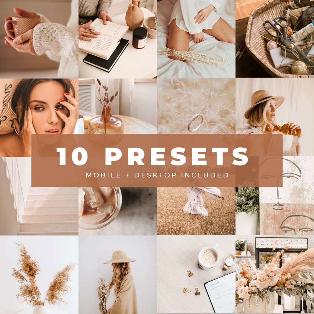 Ai-Optimized BOHO BABE LIGHTROOM PRESETS