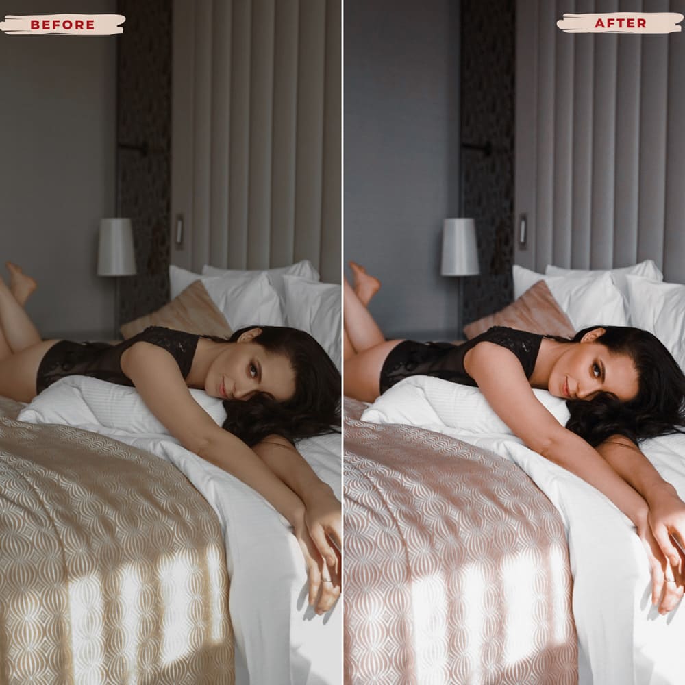 Ai-Optimized BOUDOIR LIGHTROOM PRESETS