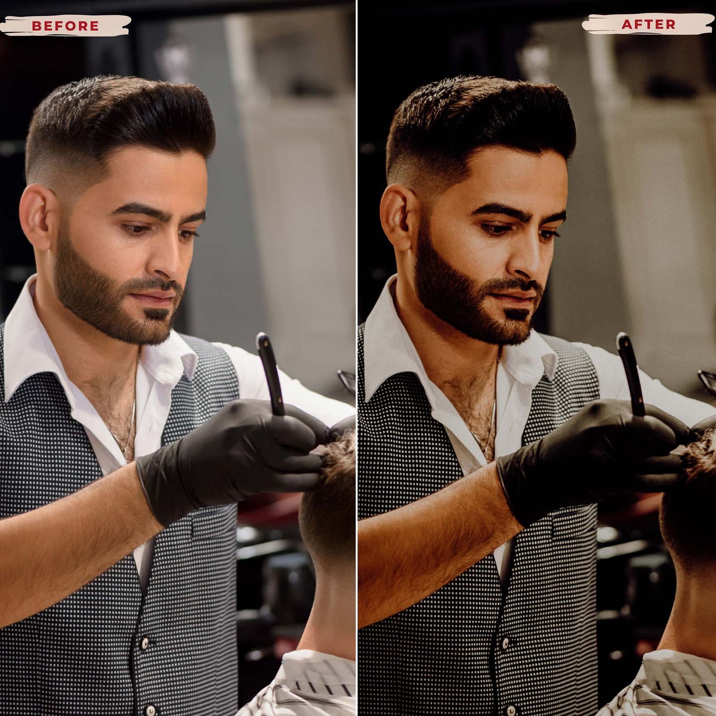 Ai-Optimized BARBERS LIGHTROOM PRESETS