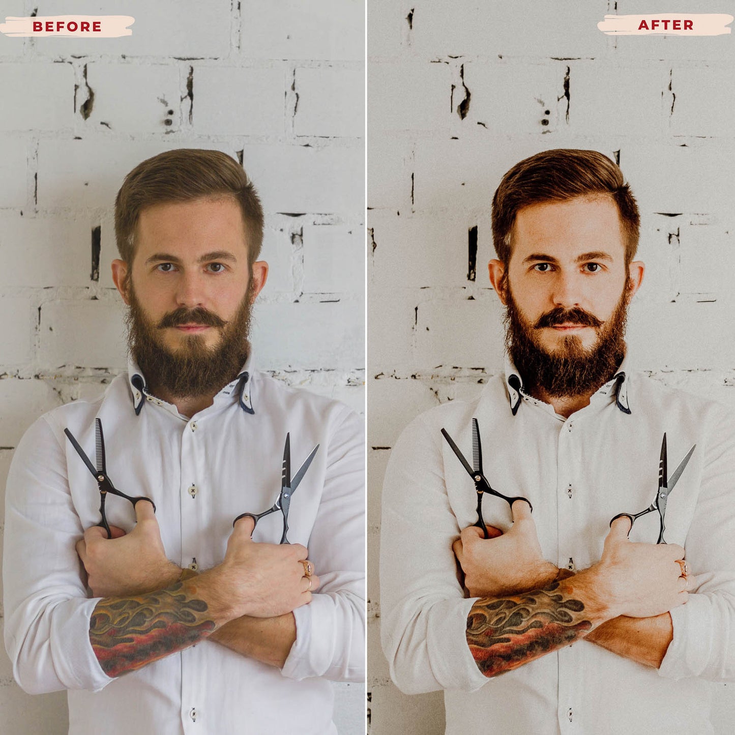 Ai-Optimized BARBERS LIGHTROOM PRESETS