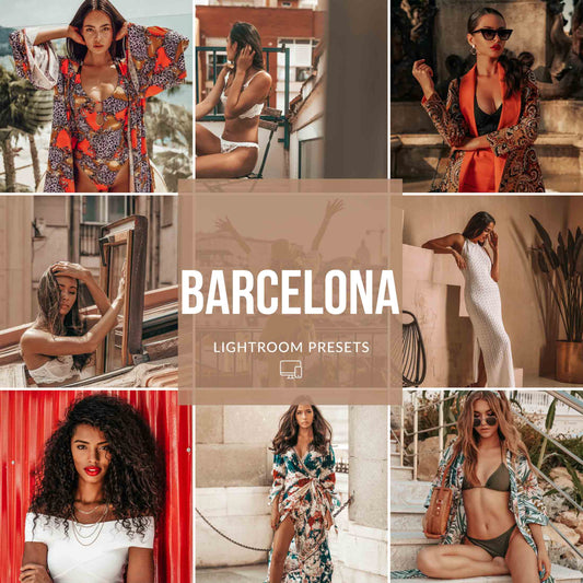 Ai-Optimized BARCELONA LIGHTROOM PRESETS