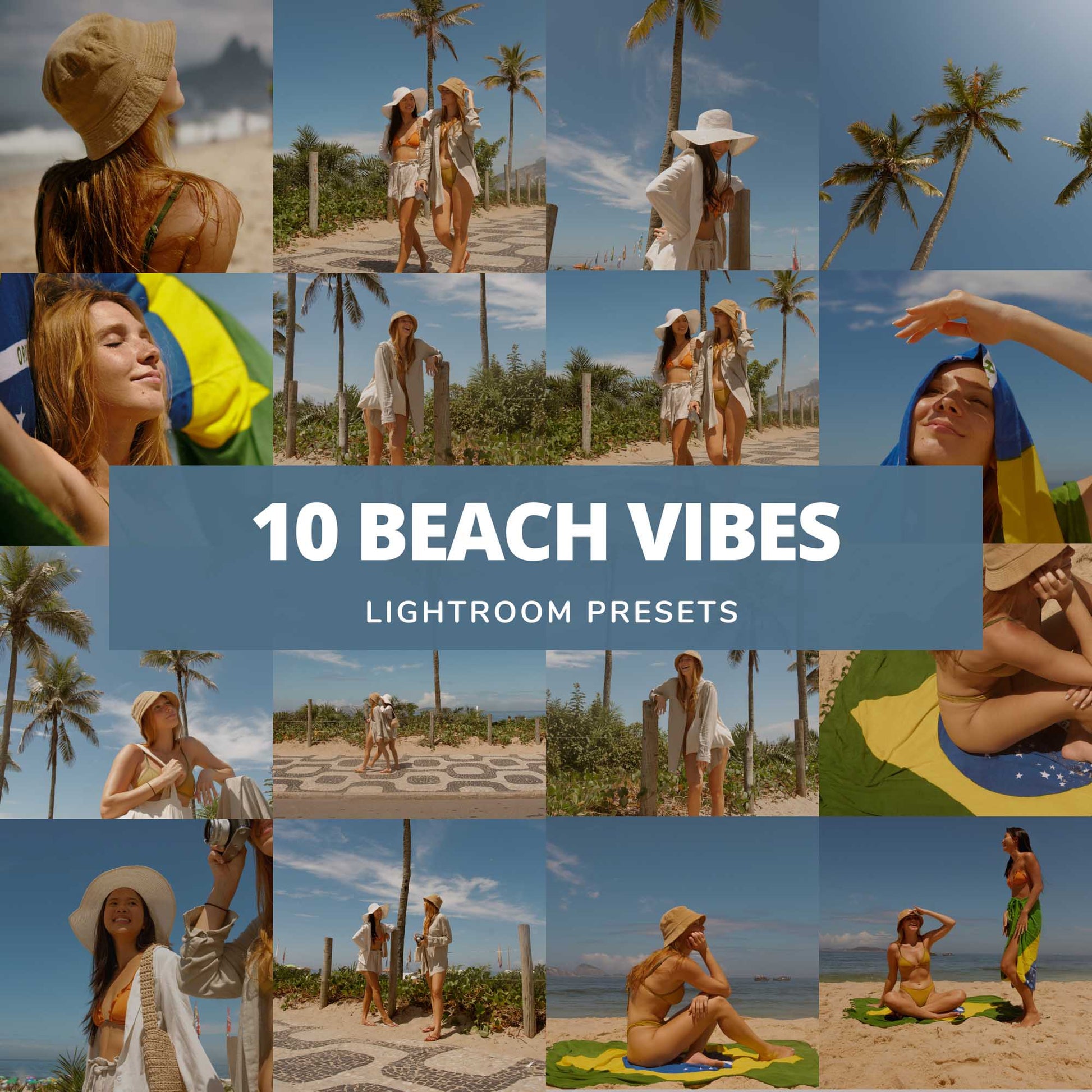 Ai-Optimized BEACH VIBES LIGHTROOM PRESETS