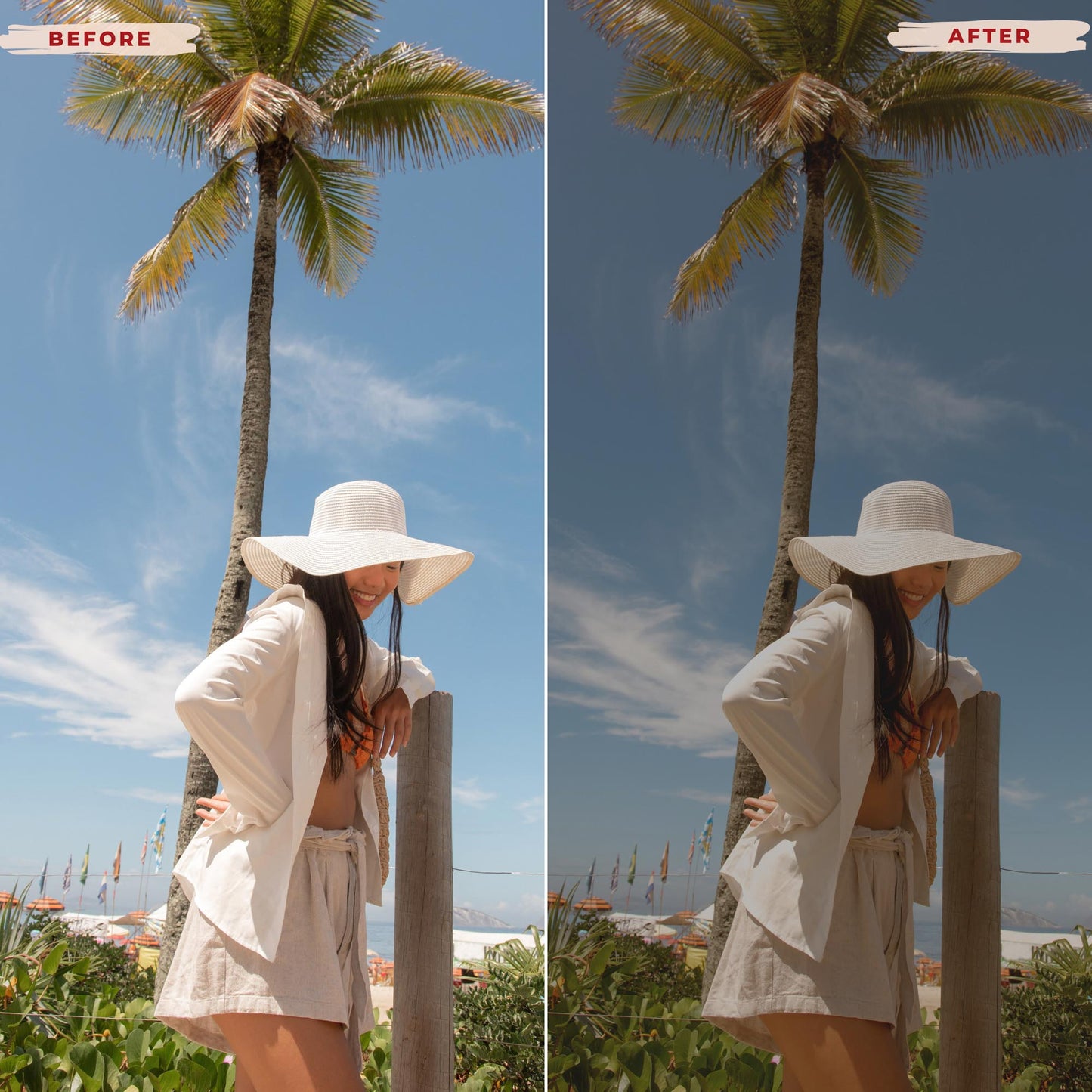 Ai-Optimized BEACH VIBES LIGHTROOM PRESETS