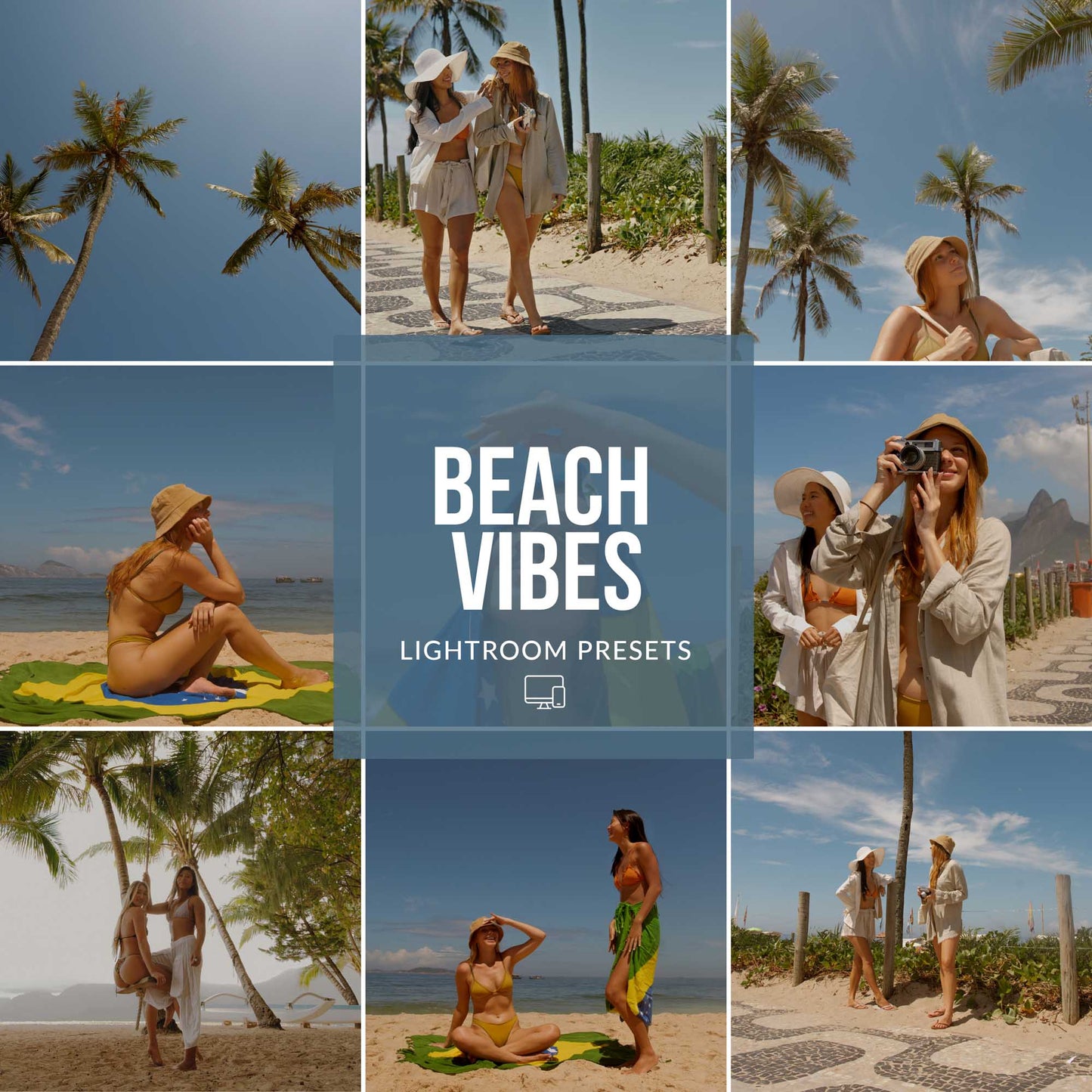 Ai-Optimized BEACH VIBES LIGHTROOM PRESETS