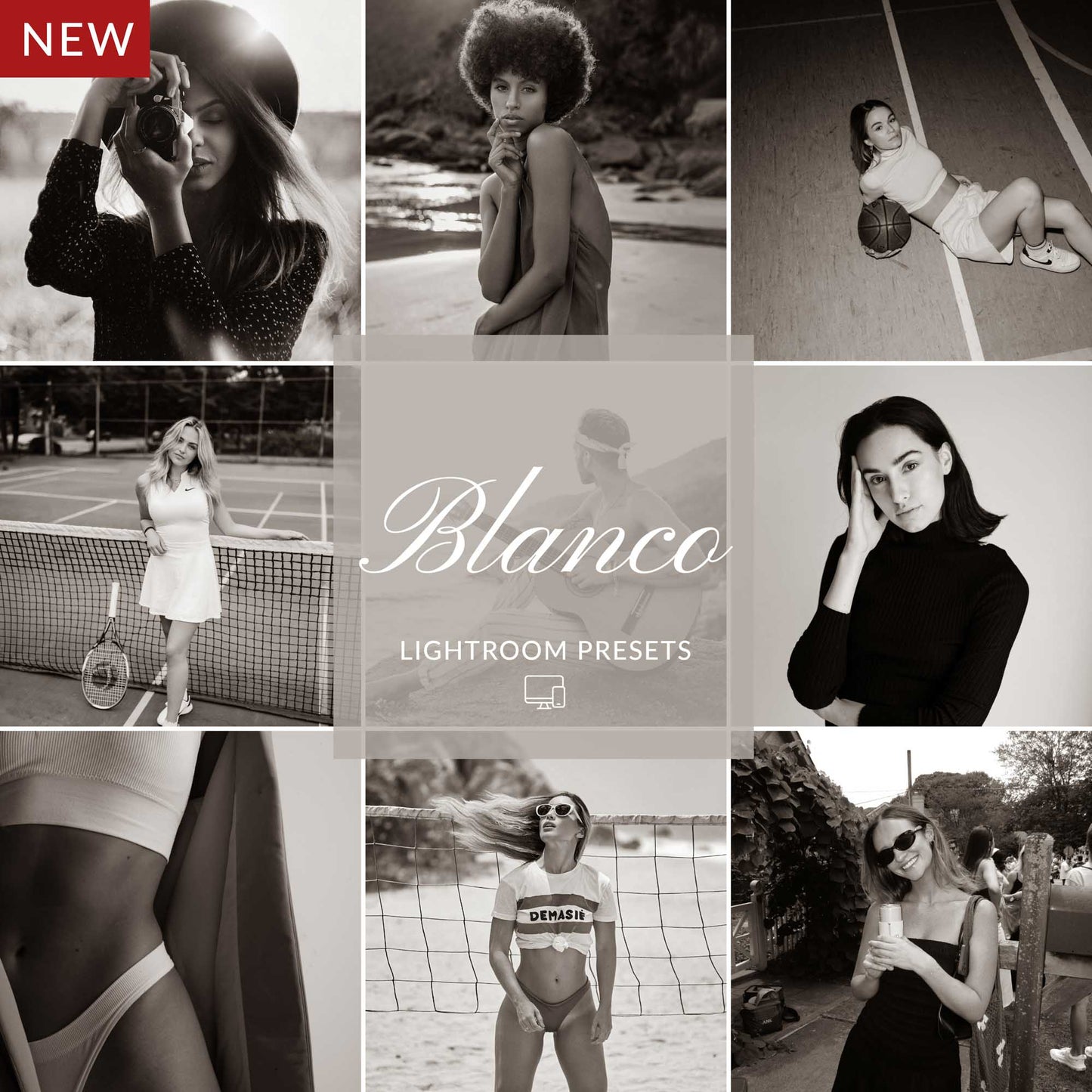 Ai-Optimized BLANCO LIGHTROOM PRESETS