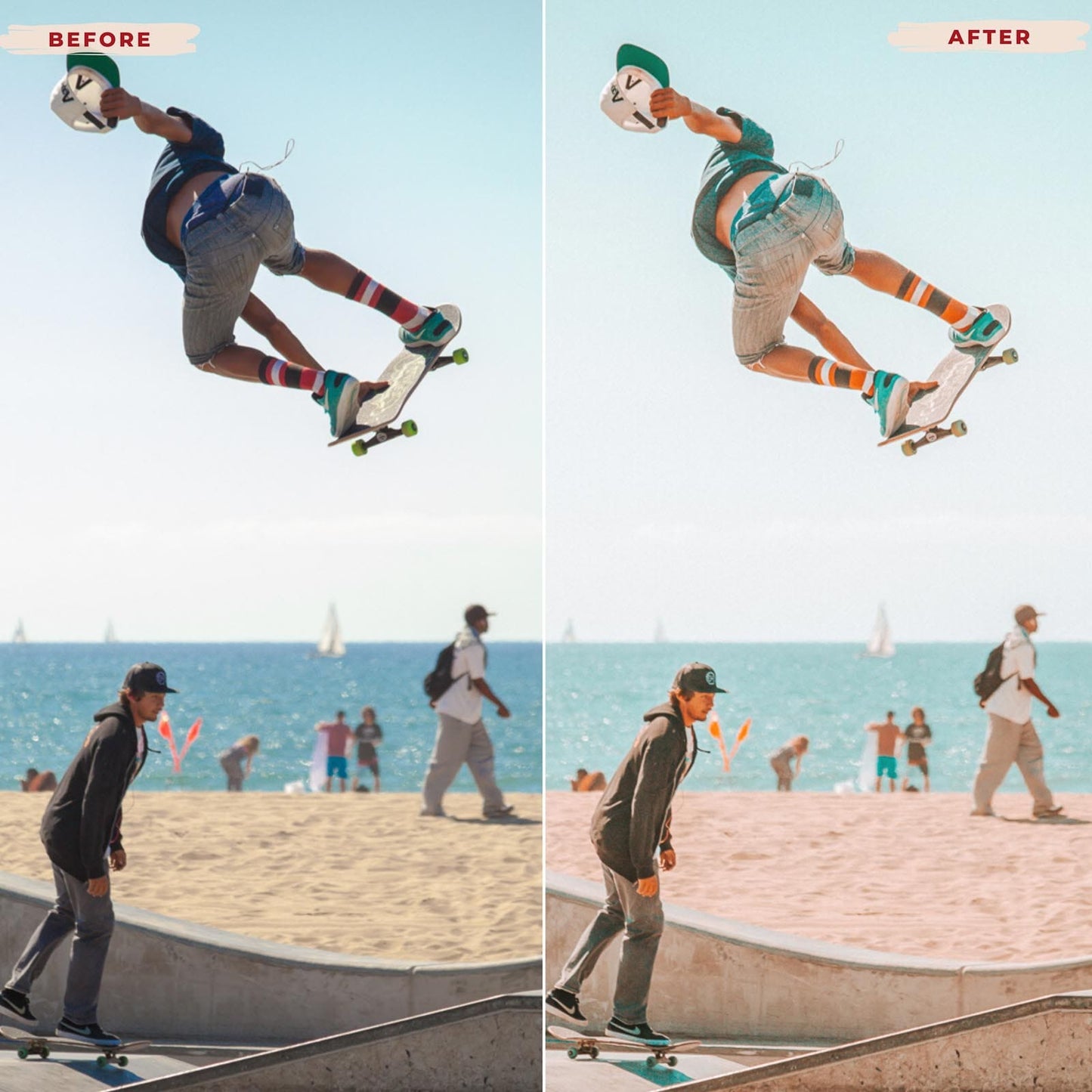 ORANGE & TEAL LIGHTROOM PRESETS from 123presets